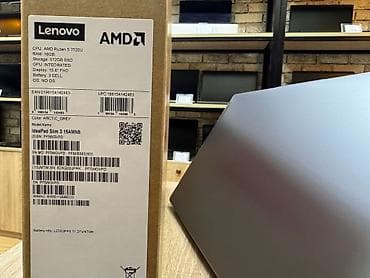 lenovo notebook: Yeni Lenovo IdeaPad, 15.6 ", AMD Ryzen 5, 512 GB, Ünvandan götürmə, Ödənişli çatdırılma, Rayonlara çatdırılma — 6