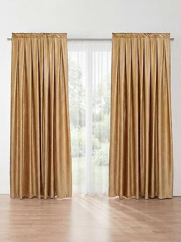 pencere perde: Məhsul: Qalın dekorativ pərdə dəstləri - Material: Yumşaq, sıx — 10