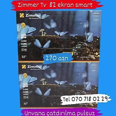 Смарт ТВ приставки: Televizor Anbardan satışı bizde. Butun modeller satişda var.Qiymətlər — 3