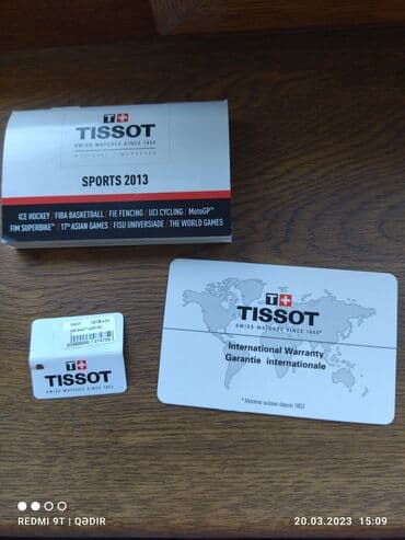 omega qol saatı: İşlənmiş, Qol saatı, Tissot, rəng - Qara — 8