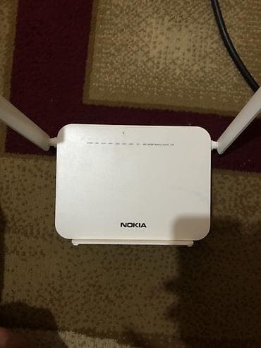 Nokia Wi‑Fi marşrutizator Xüsusiyyətlər: - İki xarici anten ilə geniş