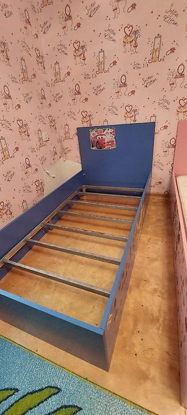 ucuz matras: Oğlan və qız üçün, İşlənmiş, Çarpayı, Bazasız, Matras ilə, Siyirməsiz — 4