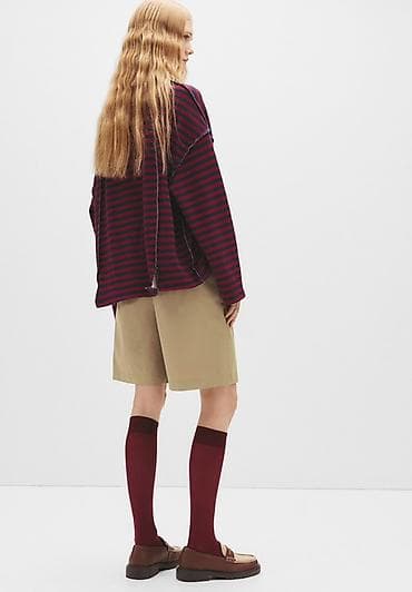 силиконовый бюстгальтер пуш ап: Мужское поло, PULL&BEAR, M, цвет - Синий — 2