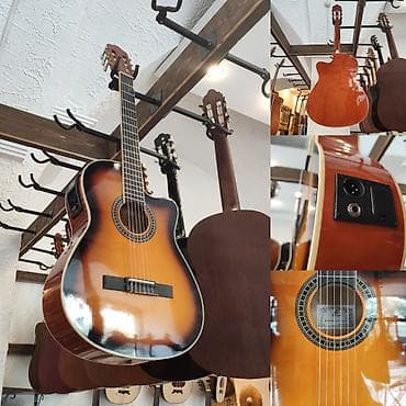 Akustik gitaralar: Elektro klassik gitara Smiger EC320-39E Simlərin sayı: 6 Çanta hədiyyə — 1