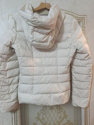 teddy kurtka: Qadın qış gödəkçəsi – açıq krem rəng - Yüngül və isti, horizontal — 1