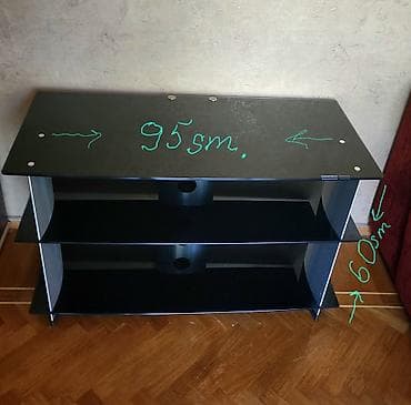 Mebel: Sonorous temperli şüşəli TV/AV stendi - Brend: Sonorous — 2