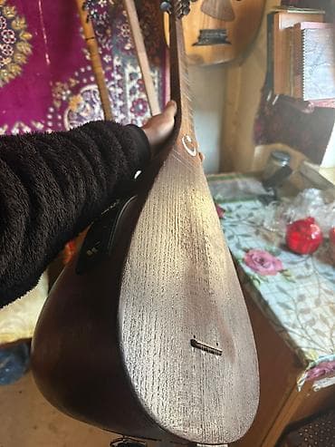 Саз: Elektro saz – milli naxışlı, ay-ulduz işləməli model - Korpus: bütöv — 1