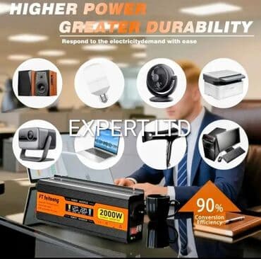 maşın minik: Yeni Inverter, 100-300 Vt, 12 - 220 volt, Ünvandan götürmə, Ödənişli çatdırılma — 7