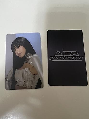 İncəsənət və kolleksiyalar: Orginal kpop pc LISA – “ROCKSTAR” fotokartı (ədət) 1 ədət orginal — 1