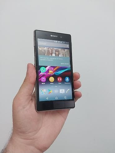 3 sim kart: Sony Xperia Z1, 16 GB, rəng - Qara — 1