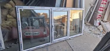 çəpər setka: Yeni İkiqat şüşə paketi Plastik pəncərə, Еni: 2 sm, Uzunluğu: 5 sm, Ödənişli quraşdırma — 27