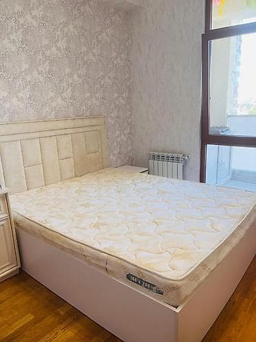 Мебель: Çarpayı– iki nəfərlik 1 ədəd tumba və matras ilə birlikdə Ölçü: 160x — 3