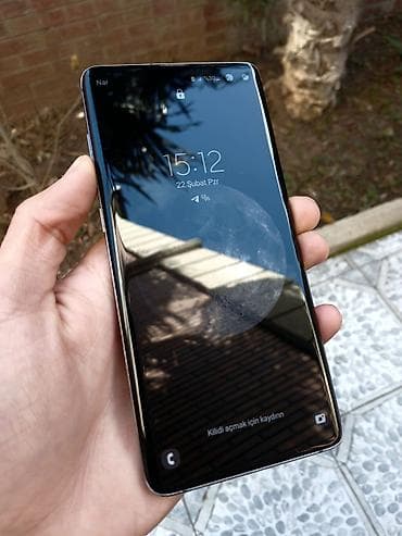 kondisioner samsung: Samsung Galaxy S10 Plus, 128 GB, rəng - Qara, Simsiz şarj — 3