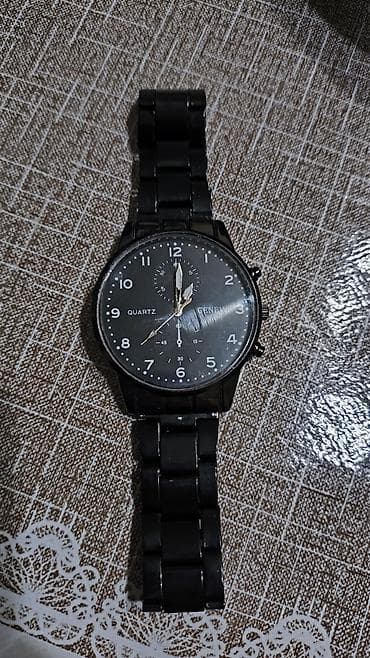 amerika saati: Yeni, Qol saatı, rəng - Qara — 2