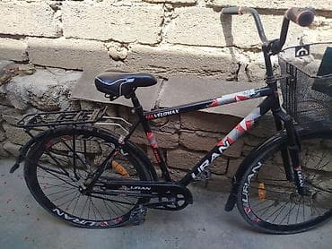 velosiped aksesuari: Şəhər velosipedi 28", sürətlərin sayı: 1 — 1