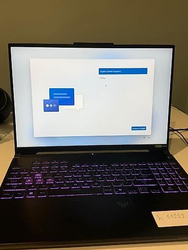 ASUS: ASUS TUF Gaming noutbuku Xüsusiyyətlər: - Ekran: 15.6" IPS, nazik — 3