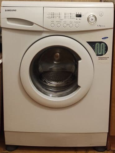 toxuma maşını: Paltaryuyan maşın Samsung, 5 kq, İşlənmiş, Kredit yoxdur, Ünvandan götürmə — 1