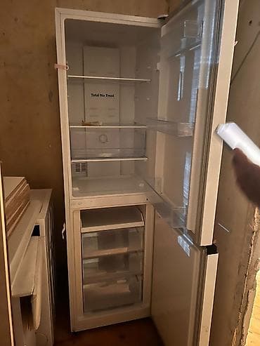 Кухонные плиты и варочные поверхности: Б/у 2 двери Hoffman Холодильник Продажа, цвет - Белый — 2