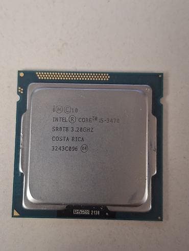 televizyon 102 ekran: Prosessor Intel Core i5 3470, 3-4 GHz, 4 nüvə, İşlənmiş — 1