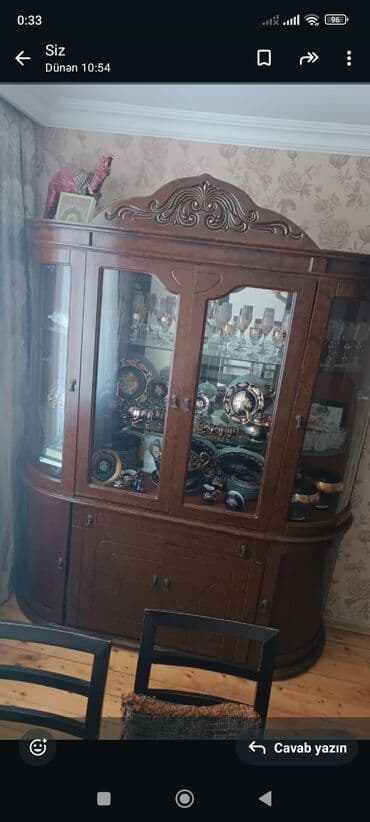 İstehsal avadanlığı: Şüşəli dolab vitrini — 1