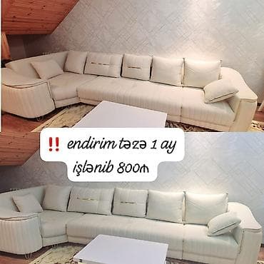 bag mebelleri instagram: MehimKünc divan açılır baza var,1 ay işlənib,2/3. İstəyə görə sağ sol — 1