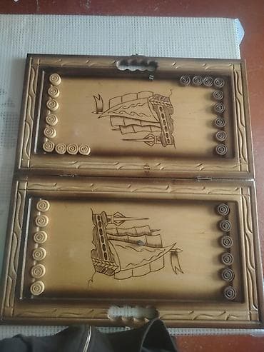 познание мира 3 класс мсо 2: Taxta nərd dəsti - Material: tam ağac (əl işçiliyi oyma və yandırma — 2