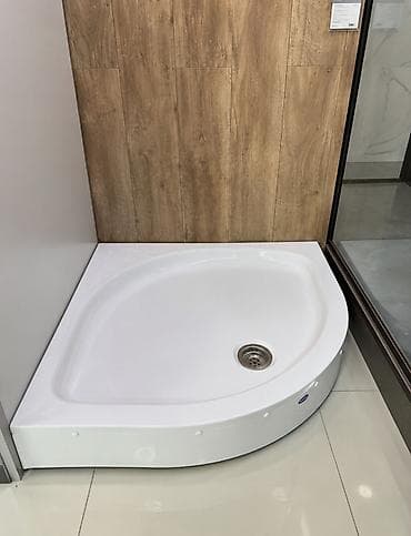 sunger: Fiber Akrilik Duş altı almaniya - Forma: kvart dairə (yarımdairə) – — 1
