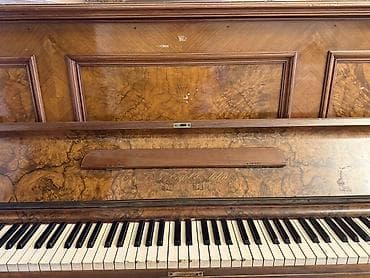 piano mahnilari: J.G. Vogel & Sohn upright pianino - Marka/model: J.G. Vogel & — 4