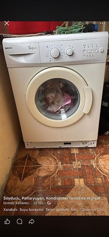 beko soyuducu servis: XARABDIR TEMIRE GETMELIDIR. SADECE SUYU BOSALTMIR ONU DUZELTMEK — 1