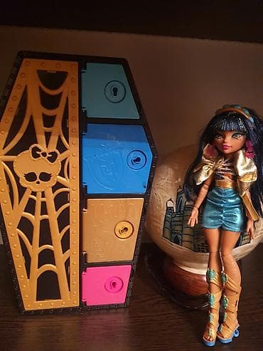 oyuncaq traktor: Monster high generation 3 Cleo De Nile Original Gəlincik Şkaf Dolab — 4