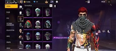 baş geyimi: Free Fire oyun hesabı – AMZ CraZy (Svy.59) Ümumi: - Server: TUR - — 9