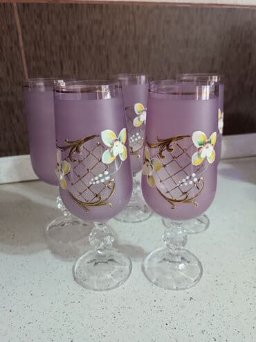 qab qaçaq: Stəkanlar, rəng - Bənövşəyi — 4