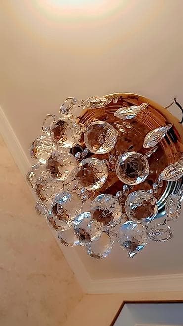 tavalar: Çılçıraq, 3 lampa, Metal — 2