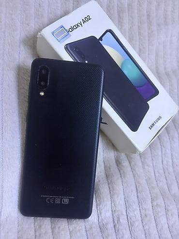samsung a 100: Samsung Galaxy A02, rəng - Qara, İki sim kartlı — 2