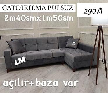 kunc diva: Künc divan, Yeni, Açılan, Bazalı, Parça, Pulsuz çatdırılma — 1