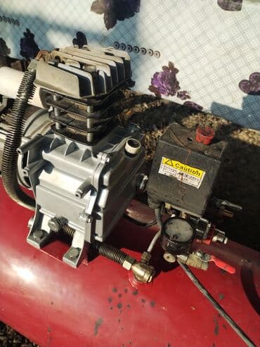 tap az hava kompressoru: 100 litirlik. Məhsul: Elektrik hava kompressoru (qırmızı horizontal — 3