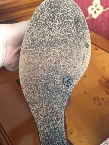 basanoşkalar 2023: Ölçü: 39, rəng - Qəhvəyi, İşlənmiş — 3