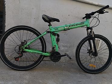 12 dyumlu velosiped: STELSPORT LH-600 dağ velosipedi - Rəng: açıq yaşıl - Çərçivə — 2
