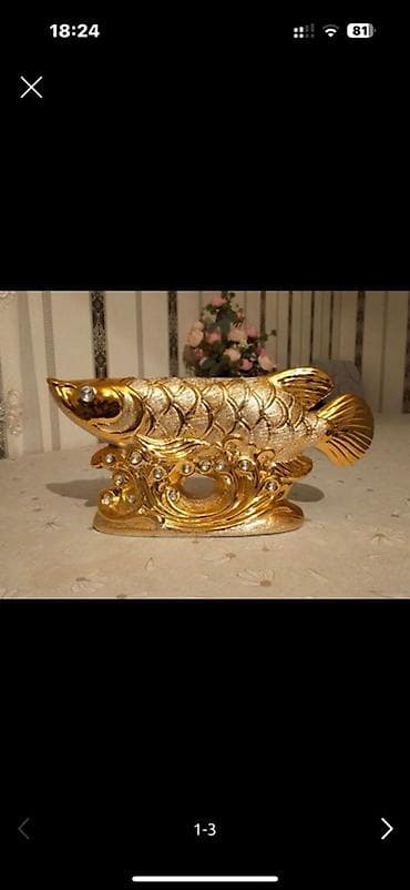 Fiqur, rəng - Qızılı