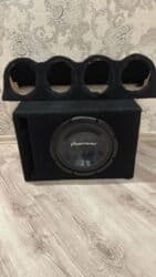 Mikrofonlar: Salam. Basofka 2ay işlənib 1000lik 300rms təmirdə qəti olmayıb. Podyum — 1