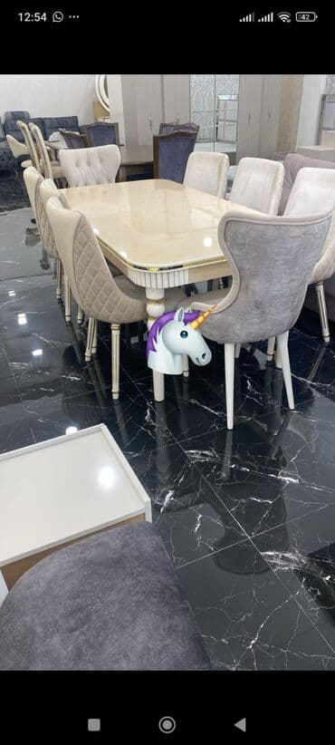 açılıb yığılan stollar: Yeni, Masa və oturacaqlar — 1