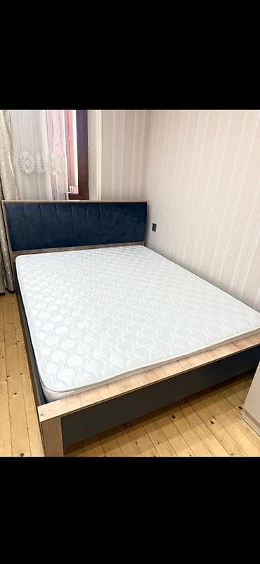 İkinəfərlik çarpayı, Bazasız, Matras ilə, Siyirməsiz