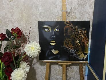 yeni il yolka sekilleri: El isi dekor tablo — 1