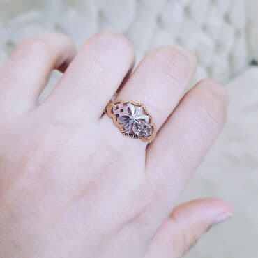 qaş sabitləyici: Toy, Üzük, Sarı qızıl, 585 Əyar, Qaşsız — 1