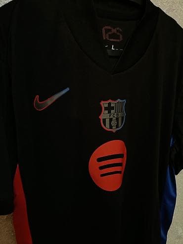 Futbolkalar: Futbolka, Nike, L, rəng - Qara — 2