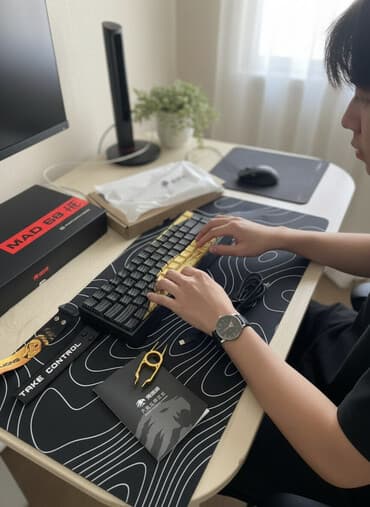 steelseries apex m400: MAD 68 HE – maqnit switchli kompakt mexaniki klaviatura dəsti — 1