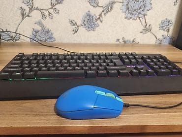 online komputer isi: Klaviatura: 2E Gaming keyboard KG330 Black RBG Miska: Logitech G102 — 4
