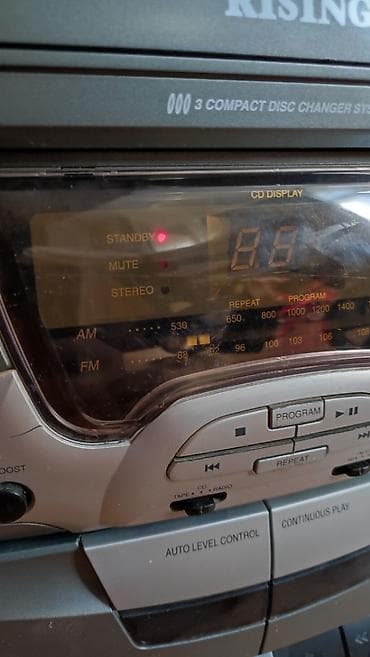 Musiqi mərkəzi İşləmir. Qırmızı işiq yanır standby yazısının — 1