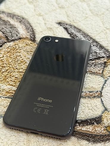 IPhone 8, 256 GB, Qara, Barmaq izi