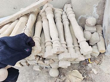 profil 40×40: Məhsul: Təbii daşdan dekorativ məhəccər balyasinləri və üst başlıqlar — 3